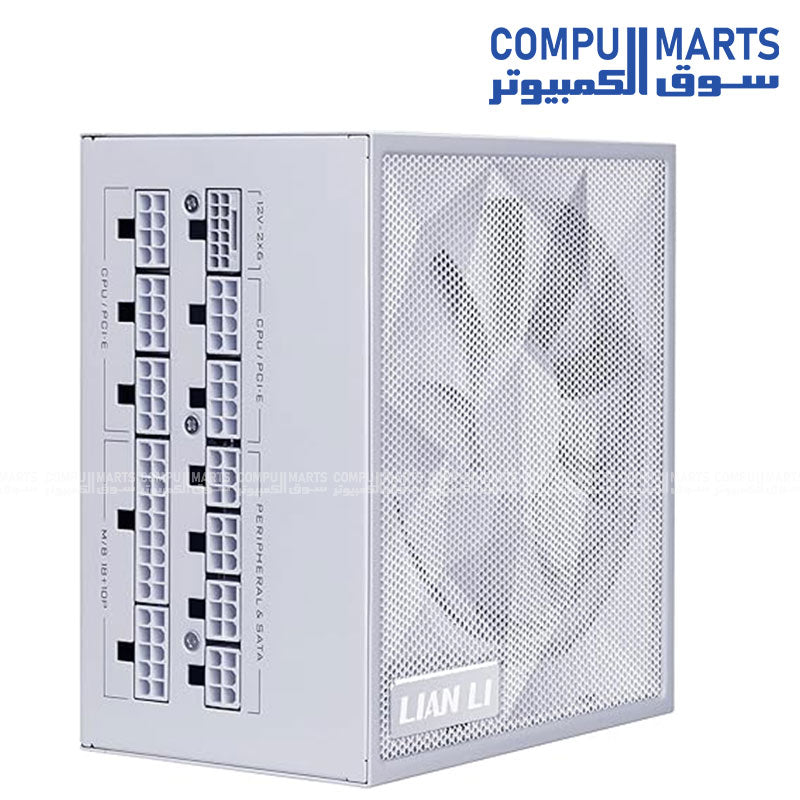 SX1000P.B power supply featuring 1000W output, ATX form factor, PCI Express connector type, and compact dimensions for computer systems in Egypt