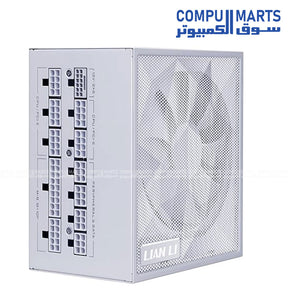 SX1000P.B power supply featuring 1000W output, ATX form factor, PCI Express connector type, and compact dimensions for computer systems in Egypt