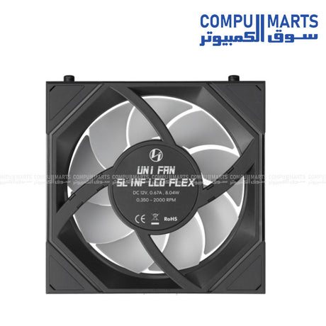 Lian Li SL-INF LCD FLEX ARGB case fan