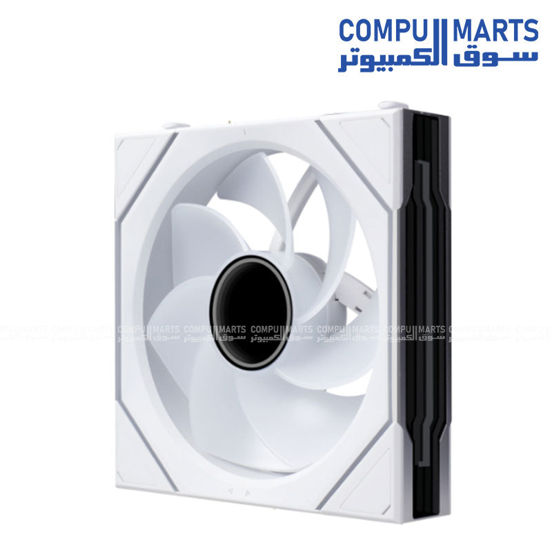Lian Li UNI Fan SL INF LCD Flex 120mm RGB Fan White Black