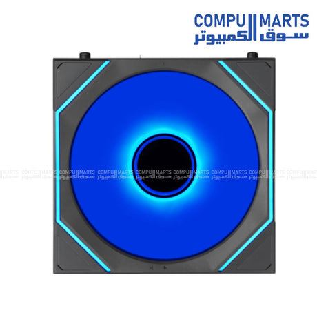120mm Lian Li RGB reverse fan with 64 LEDs