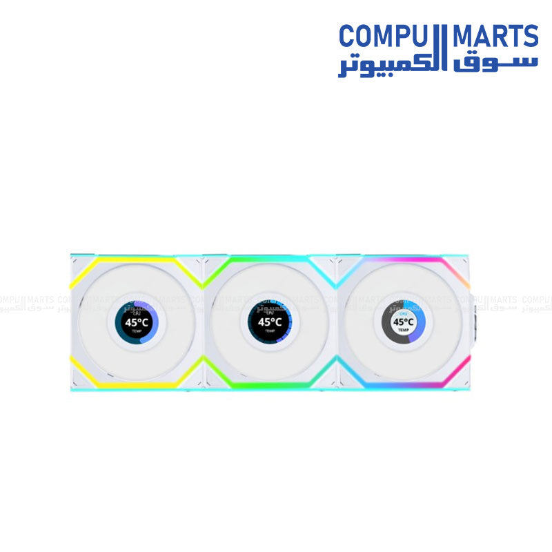 UNI FAN SL Wireless-Lian Li-LCD 120 -ARGB-3 Fans- Fan