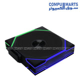 UNI Fan TL 120 LCD Reverse Blade Wireless ARGB three fan kit with 2.4 GHz wireless controller for buyers shopping online in Egypt from Compumarts