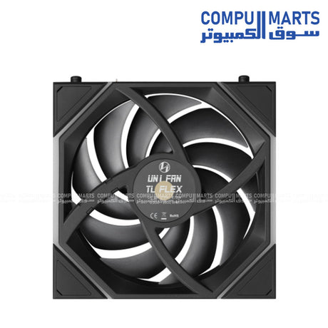 Lian Li UNI FAN TL FLEX reverse blade 2300 RPM fan