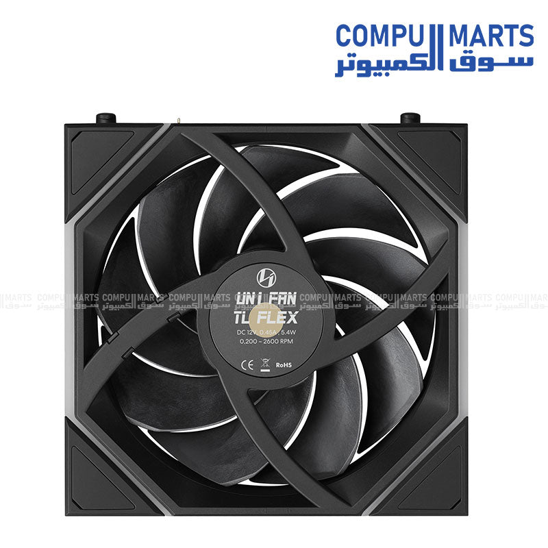 Lian Li UNI FAN TL FLEX standard blade 2600 RPM fan