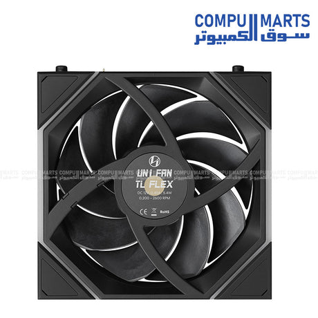 Lian Li UNI FAN TL FLEX standard blade 2600 RPM fan