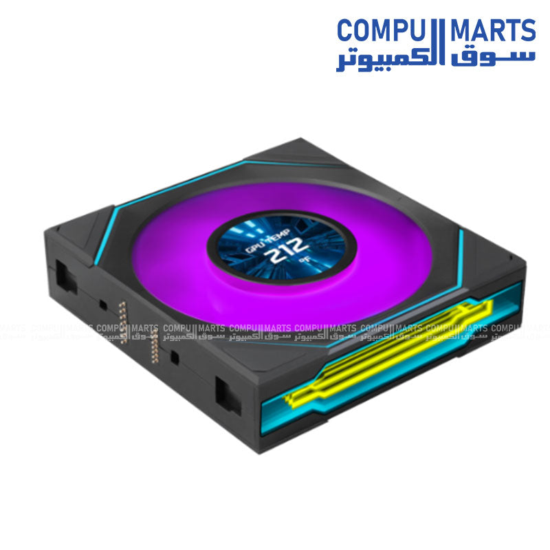 Lian Li UNI Fan SL INF LCD Flex 120mm RGB Reverse White Black Fan
