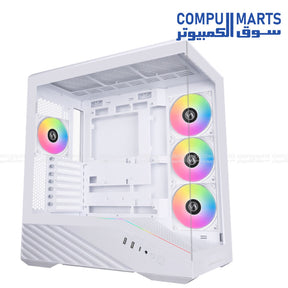 Lian Li Vector V100 Gaming Case – Mid-Tower ATX / E-ATX – Tempered Glass – Black / White