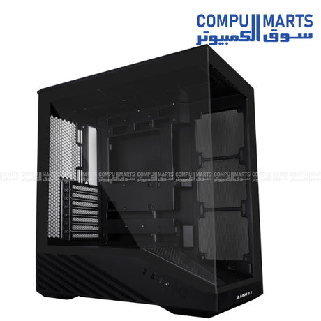 Lian Li Vector V100 Gaming Case – Mid-Tower ATX / E-ATX – Tempered Glass – Black / White