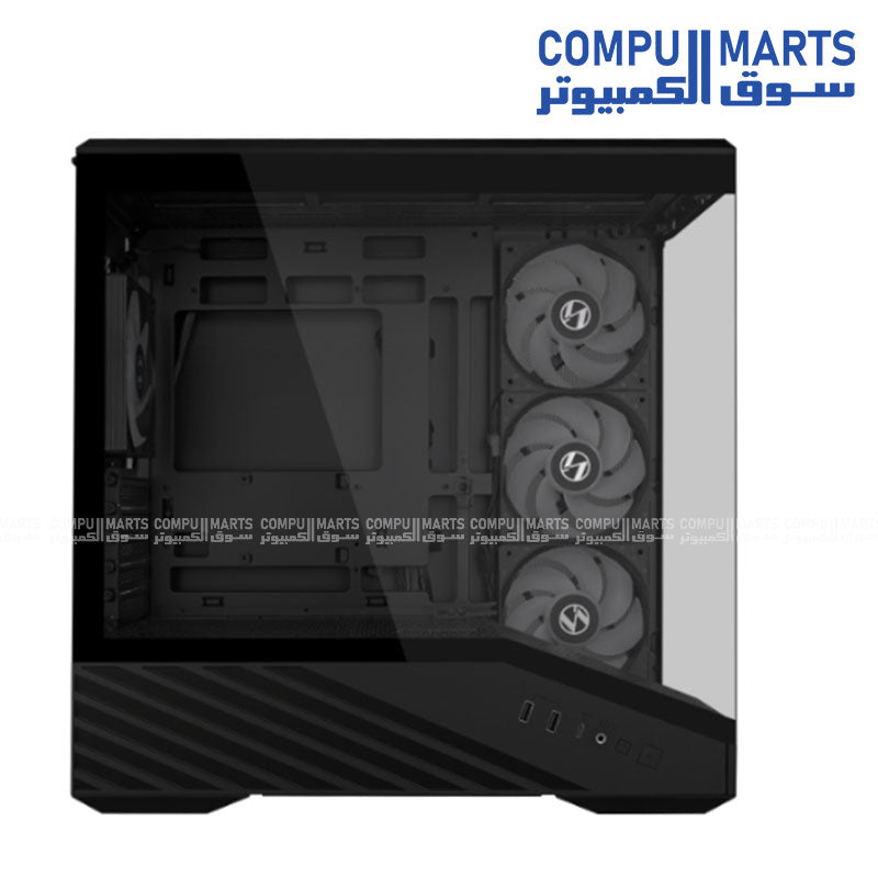 Lian Li Vector V100R Mini Black case with Type-C I/O