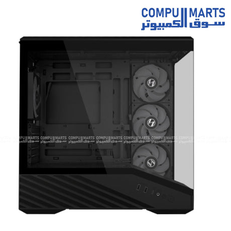 Lian Li Vector V100R Mini Black case with Type-C I/O