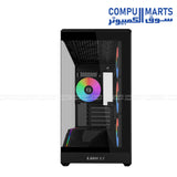 Lian Li Vector V100R Mini 4 Fan ARGB Type-C Black Mid Tower Gaming Case