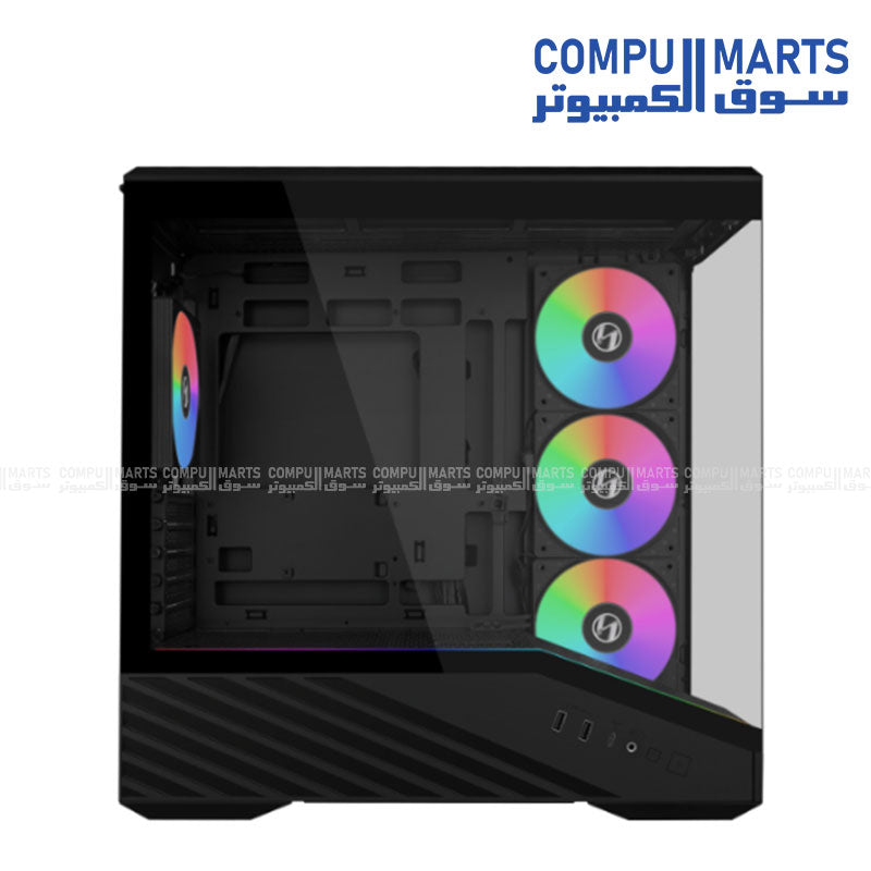 ector V100R Mini with 1 × 120 mm ARGB PWM rear fan