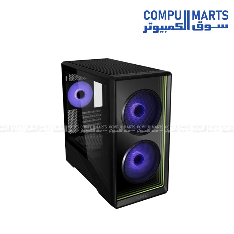 Vector V150 INF Black PC case with 4mm tempered glass