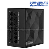 Lian Li SX1200P 1200W Power Supply with ATX form factor, PCI Express connector type, full modular design, PCIe 5.1 ready support, and 12V-2x6 cable available in Egypt
