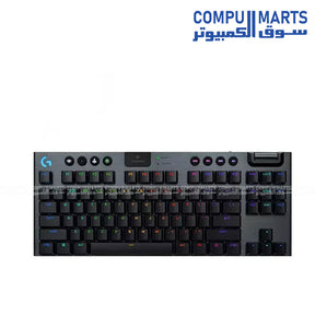 Logitech G915 X LIGHTSPEED Tenkeyless gaming keyboard with Bluetooth wireless and wired connectivity