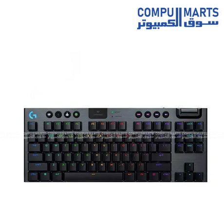 Logitech G915 X LIGHTSPEED Tenkeyless gaming keyboard with Bluetooth wireless and wired connectivity