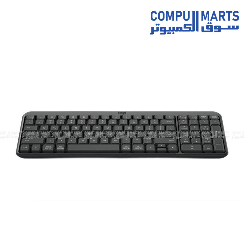 Logitech K250 INTNL-973 wireless keyboard with 2.4GHZ/BT connectivity