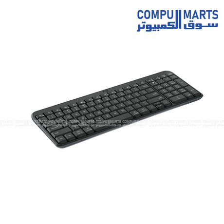 Graphite Logitech K250 wireless keyboard for Egypt
