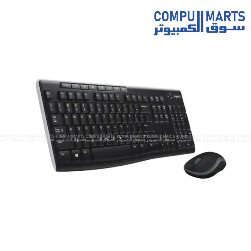 Logitech MK270 compact on-the-go optical mouse with 3 buttons