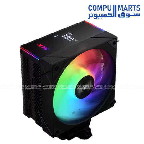 XPG Maestro Plus 42SA Air CPU Cooler – Black with 120mm ARGB Fan, compatible with Intel & AMD sockets