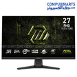 MSI 27 inch Gaming Monitor – Rapid IPS – 240Hz – 0.5ms – HDR – FHD – Black