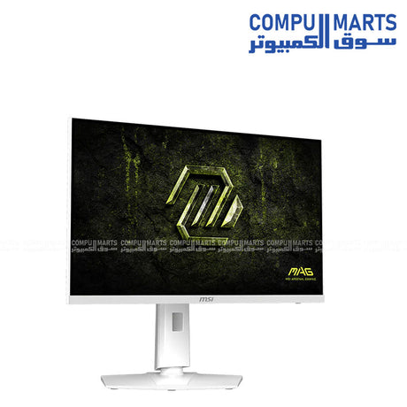 MSI MAG 274QRFW X32 White Gaming Monitor 27-inch 2K 320Hz Rapid IPS Display with Ergonomic Stand