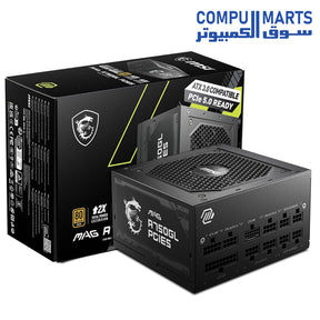 MAG A750GL-Computer Power Supplies-MSI-750W-80 Plus Gold