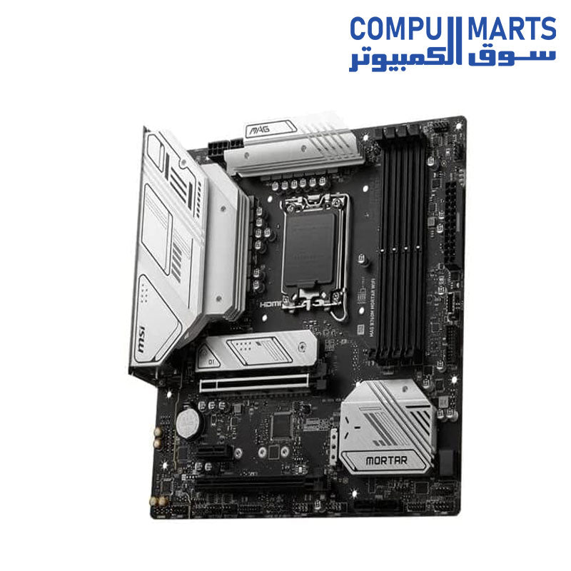 MAG B760M MORTAR WIFI DDR4 GAMING MOTHERBOARD – Compumarts Egypt