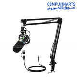 Microphone type Connectivity (USB, XLR, etc.)