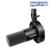 MAONO PD300X dynamic microphone with 192kHz 24-bit audio resolution and built-in noise reduction for podcasting, streaming, and recordings in Egypt