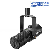 Discover the MAONO PD400X XLR USB podcast microphone with tap to mute functionality and MAONO LINK APP support for users in Egypt