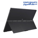ASUS portable display featuring 100 percent sRGB color space 5ms GTG response time embedded WiFi and wireless projection support available through Compumarts