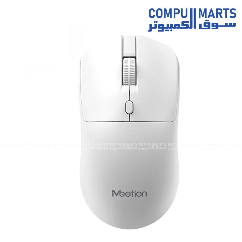 Meetion R546 Wireless Mouse – Black & White – Ergonomic & Reliable