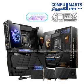 MSI MEG Z890 GODLIKE – E-ATX Motherboard – MSI – LGA1851 DDR5 PCIe 5.0 WiFi 7 10G LAN