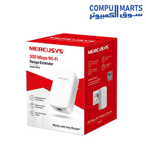 ME10-RANGE EXTENDER-MERCUSYS- 300 Mbps