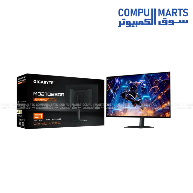 GIGABYTE MO27Q28GR 27" WOLED Gaming Monitor QHD 280Hz 0.03ms HDR True Black 500 HDMI 2.1
