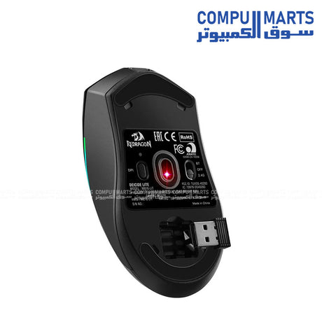 Redragon M816 Lite wireless gaming mouse 10000 DPI lightweight ergonomic programmable gaming mouse