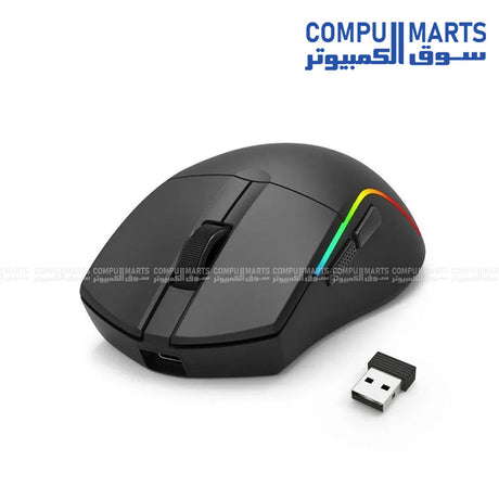Redragon M816 Lite wireless gaming mouse 10000 DPI lightweight ergonomic programmable gaming mouse