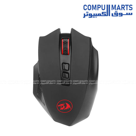 Redragon SHOKER M655-KS wireless gaming mouse 4000 DPI 7 buttons ergonomic black design
