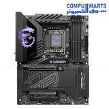 MSI MPG Z890 CARBON WIFI – ATX Motherboard – MSI – LGA1851 DDR5 PCIe 5.0 WiFi 7 Dual LAN