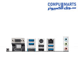 MSI B550M PRO-VDH Motherboard – AM4 – DDR4 – PCIe 4.0 – M.2 – USB 3.2 – HDMI – Micro ATX