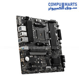 MSI B550M PRO-VDH Motherboard – AM4 – DDR4 – PCIe 4.0 – M.2 – USB 3.2 – HDMI – Micro ATX