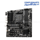 MSI B550M PRO-VDH Motherboard – AM4 – DDR4 – PCIe 4.0 – M.2 – USB 3.2 – HDMI – Micro ATX