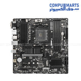 MSI B550M PRO-VDH Motherboard – AM4 – DDR4 – PCIe 4.0 – M.2 – USB 3.2 – HDMI – Micro ATX