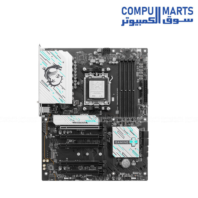 MSI B840- Gaming Plus- WiFi- AM5 -ATX -DDR5‑8000 -OC motherboard- Wi‑Fi 7
