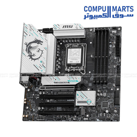 MSI- B860M- GAMING- PLUS -WIFI -LGA-1851- Micro-ATX- DDR5 -motherboard - PCIe -5.0- M.2 -Gen5 - Wi-Fi 7 
