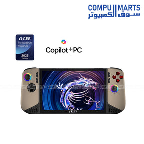 MSI Claw 8 AI+ A2VM handheld gaming PC Sandstorm