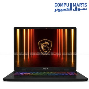 MSI Crosshair 16 HX AI D2XWGKG gaming laptop with Intel Core Ultra 9 275HX, RTX 5060 8GB, 32GB RAM, and 2TB SSD