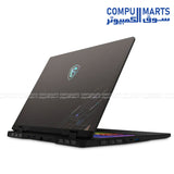Gaming laptop with GeForce RTX 5060 Laptop GPU 8GB GDDR7, 16-inch QHD+ display, available in Egypt